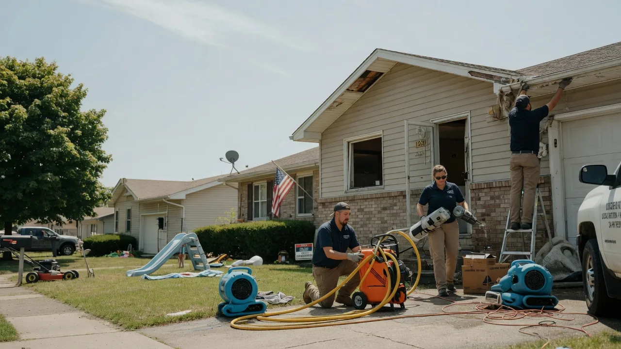 Water Damage Restoration in Everest, KS near me